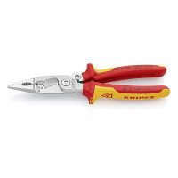 Багатофункціональні кліщі KNIPEX для електромонтажних робіт (13 96 200) Багатофункціональні кліщі KNIPEX для електромонтажних робіт (13 96 200)