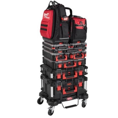 Візок-платформа MILWAUKEE PACKOUT для переміщення кейсів по рівних поверхнях (4932471068)