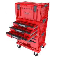 Набір ящиків QBRICK SYSTEM PRO RED SET 4, 2.0 RUHD мобільна шафа 525 x 345 x 885 (Z258360PG003)