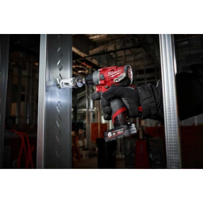 Дриль-шурупокрут акумуляторний MILWAUKEE, M12 FDD-0, 37Нм (4933459815) Дриль-шурупокрут акумуляторний MILWAUKEE, M12 FDD-0, 37Нм (4933459815)