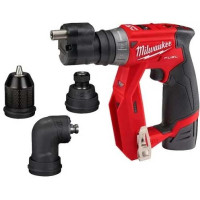 Дриль-шурупокрут акумуляторний MILWAUKEE, M12 FDDXKIT-202X, 34Нм(+зар.пр.,2акум.Х2Аг,4насад.,HDкейс) (4933464979)