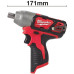Гайкокрут акумуляторний 1/2" MILWAUKEE, M12 BIW12-0, 138Нм (4933447134) Гайкокрут акумуляторний 1/2" MILWAUKEE, M12 BIW12-0, 138Нм (4933447134)