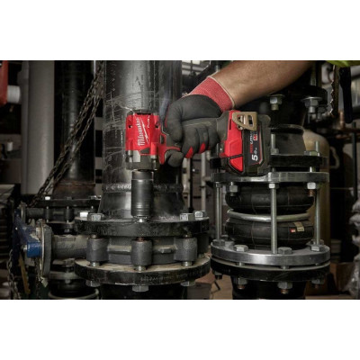 Гайкокрут акумуляторний 1/2" MILWAUKEE, M18 FIW2F12-502X, 339Нм (+зар.пристрій, 2акум.Х 5Аг,HD кейс) (4933478444)