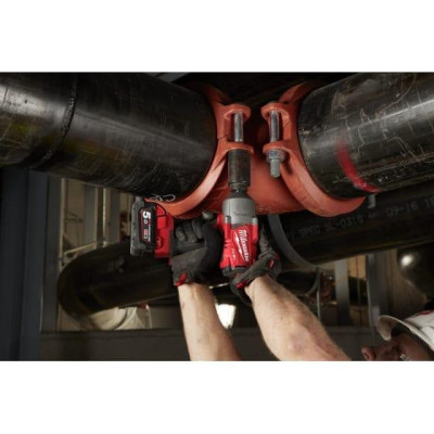 Гайкокрут акумуляторний 1/2" MILWAUKEE, M18 FHIWP12-502X, 1491Нм (+ заряд.пристрій, 2 акум.Х 5Аг, HDкейс) (4933459693)