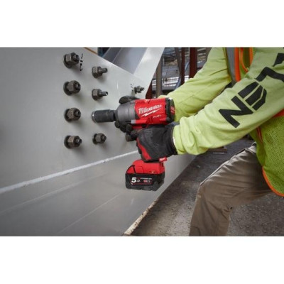 Гайкокрут акумуляторний 1/2" MILWAUKEE, M18 FHIWP12-502X, 1491Нм (+ заряд.пристрій, 2 акум.Х 5Аг, HDкейс) (4933459693)