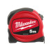 Рулетка MILWAUKEE SLIMLINE 5 м x 25 мм, нейлонове покриття,обгумована,метрична