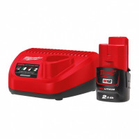 Енергокомплект MILWAUKEE, M12 NRG-201 (+ заряд.пристрій, 1 акум.Х 2Аг) (4933451900) Енергокомплект MILWAUKEE, M12 NRG-201 (+ заряд.пристрій, 1 акум.Х 2Аг) (4933451900)