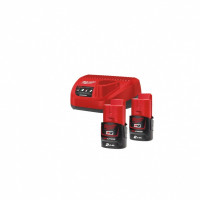 Енергокомплект MILWAUKEE, M12 NRG-202 (+ заряд.пристрій, 2 акум.Х 2Аг) (4933459209) Енергокомплект MILWAUKEE, M12 NRG-202 (+ заряд.пристрій, 2 акум.Х 2Аг) (4933459209)