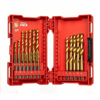Набір свердл по металу RedHEX HSS-G TiN 48894760 MILWAUKEE, (19шт) Набір свердл по металу RedHEX HSS-G TiN 48894760 MILWAUKEE, (19шт)