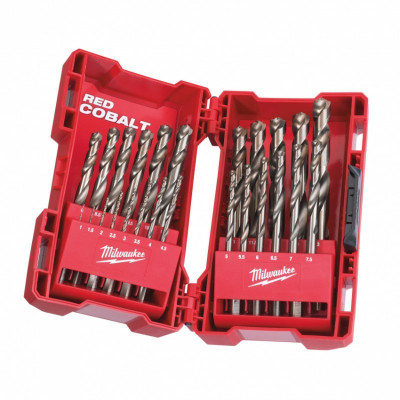 Набір свердл по металу HSS-Co 4932352471 MILWAUKEE DIN338, (25шт) Набір свердл по металу HSS-Co 4932352471 MILWAUKEE DIN338, (25шт)