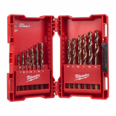 Набір свердл по металу HSS-Co 4932352471 MILWAUKEE DIN338, (25шт) Набір свердл по металу HSS-Co 4932352471 MILWAUKEE DIN338, (25шт)