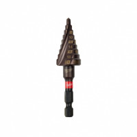 Свердло cтупінчасте SHOCKWAVE Impact Duty MILWAUKEE, Ø4-20мм з кроком 2мм (48899263) Свердло cтупінчасте SHOCKWAVE Impact Duty MILWAUKEE, Ø4-20мм з кроком 2мм (48899263)