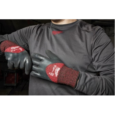 Рукавиці MILWAUKEE з опором порізам 3 рівня, зимові, 10/XL (4932471349) Рукавиці MILWAUKEE з опором порізам 3 рівня, зимові, 10/XL (4932471349)